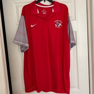 Fresno state football - nike dri-fit - Collared shirt